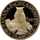 Click to see 1915S Panama-Pacific Round $50
